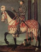 Francois Clouet Franz i from France to horse France oil painting artist